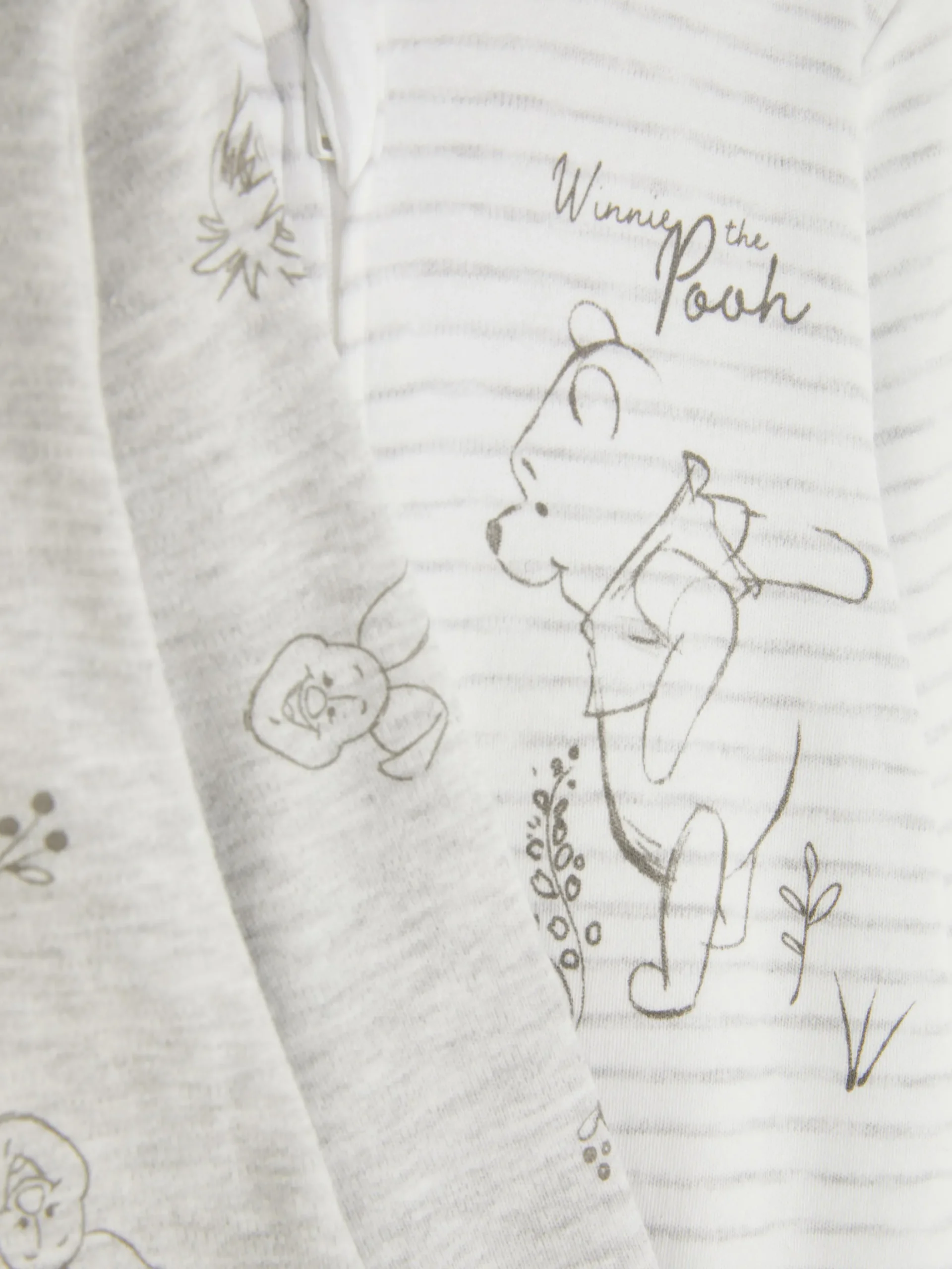 Pack 2 Babygrows Disney Winnie The Pooh