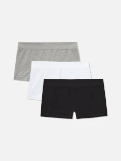 Pack 3 Boxers Boyshort S/ Costuras
