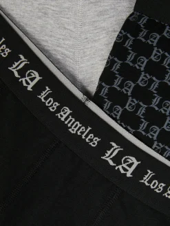 Pack 3 Boxers Cintura Elástica LA