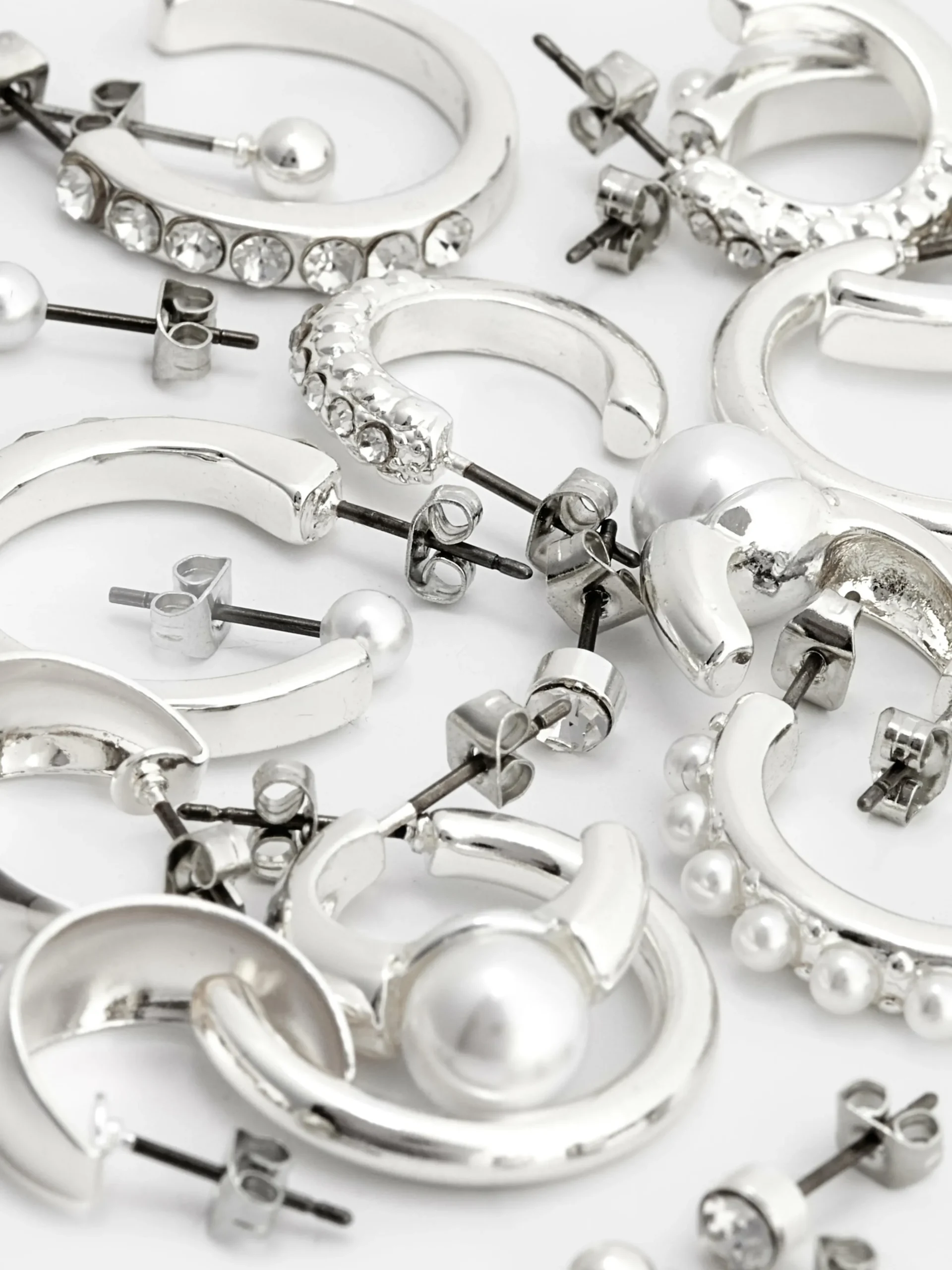 Pack 9 Brincos E Argolas