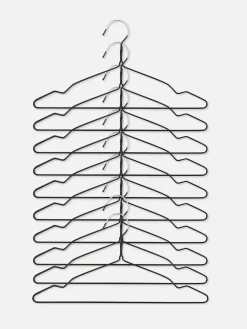 Pack 10 Cabides Metálicos Revestidos