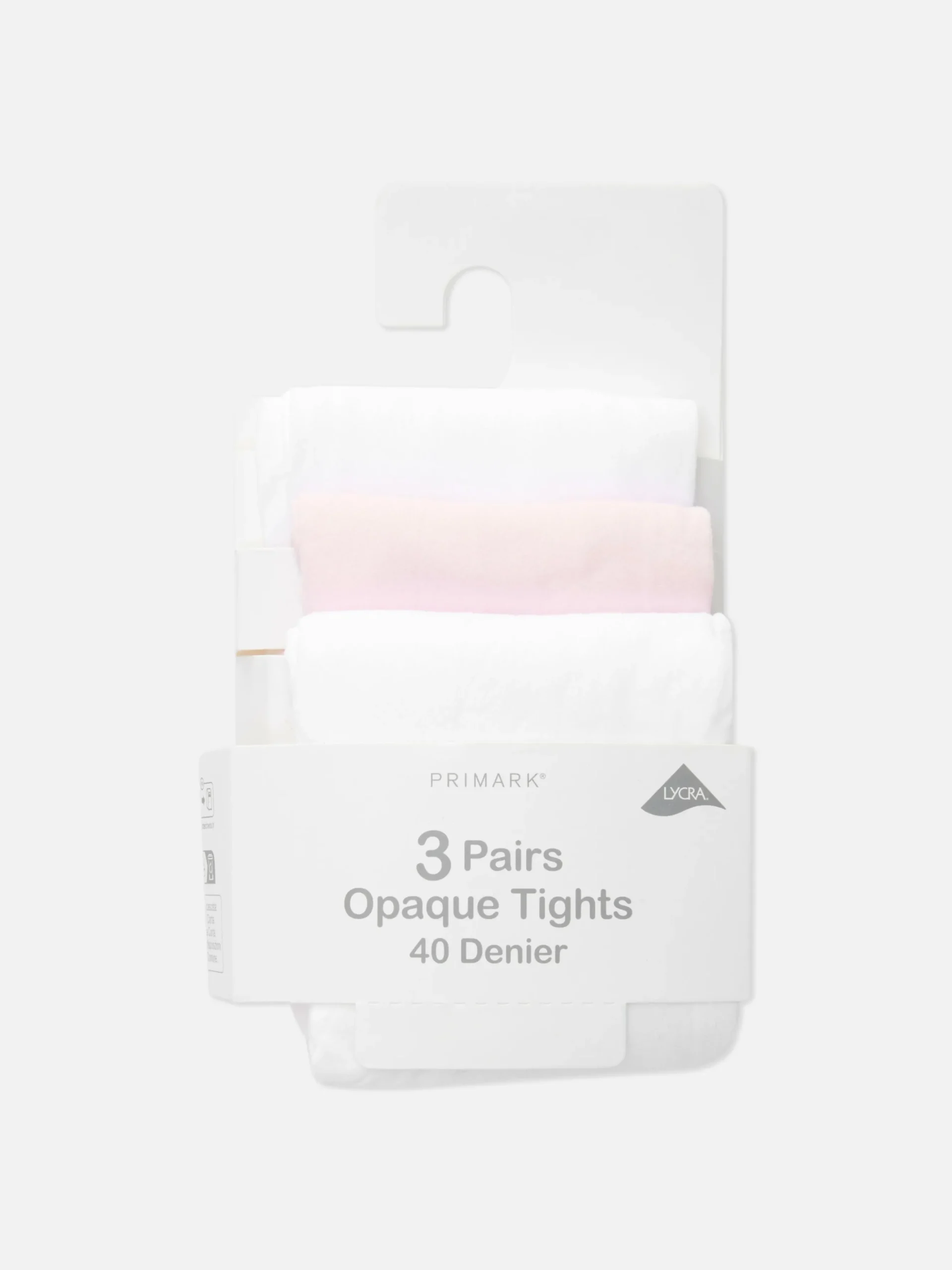 Pack 3 Collants Opacos 40 Denier