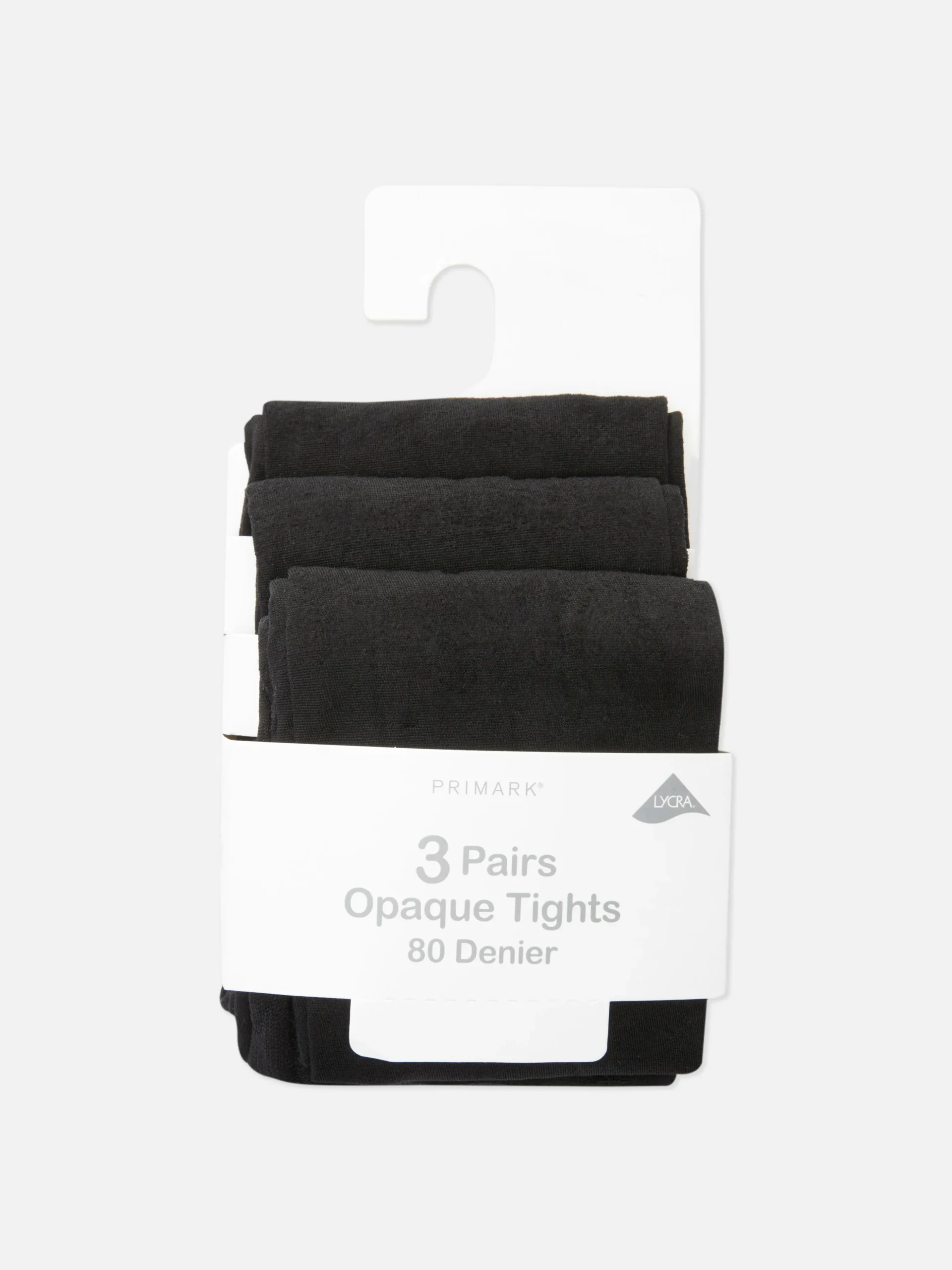 Pack 3 Collants Opacos 80 Denier