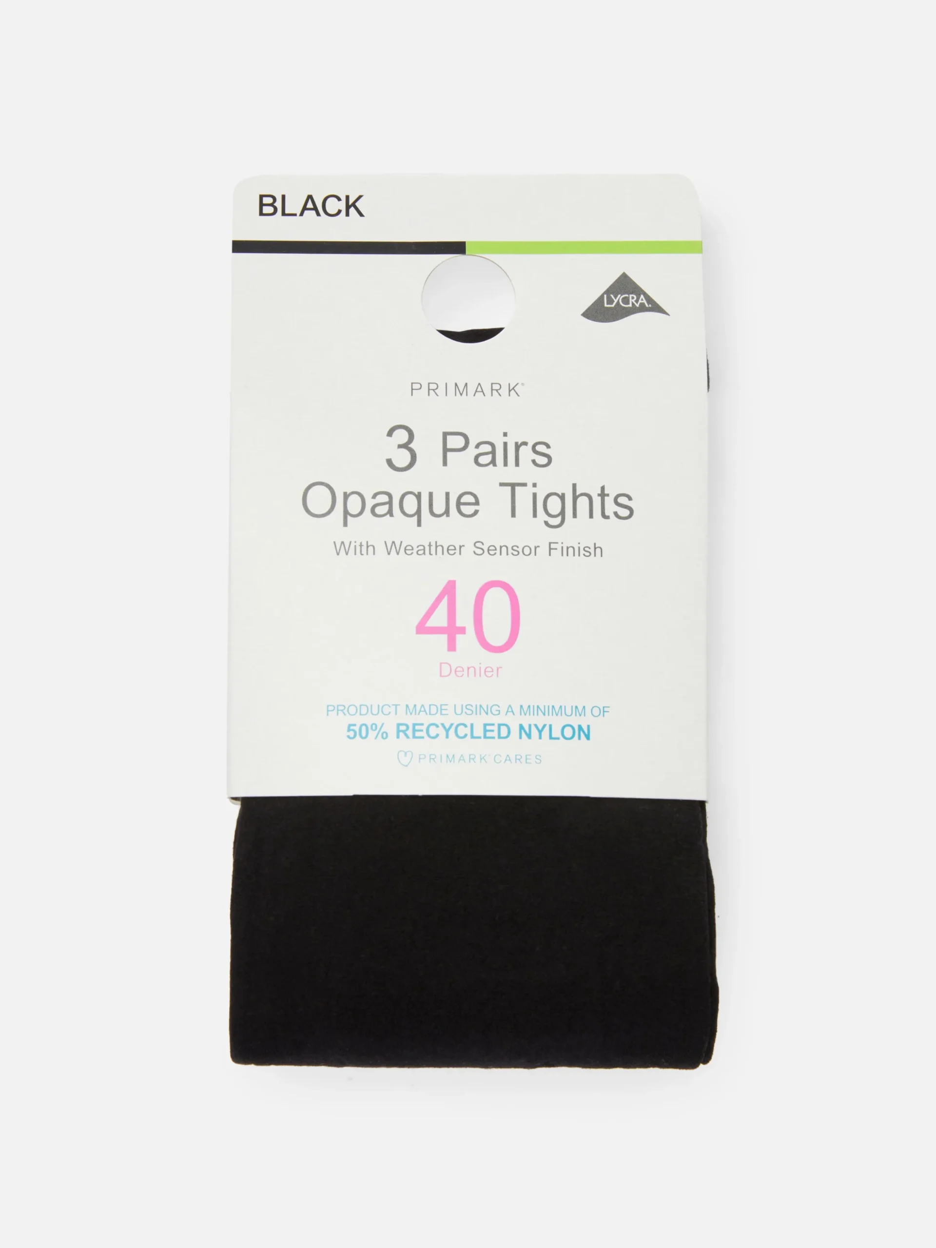 Pack 3 Collants Opacos Denier 40