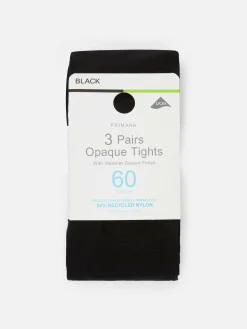 Pack 3 Collants Opacos Denier 60