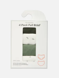 Pack 4 Cuecas Cobertura Total Uso Diário