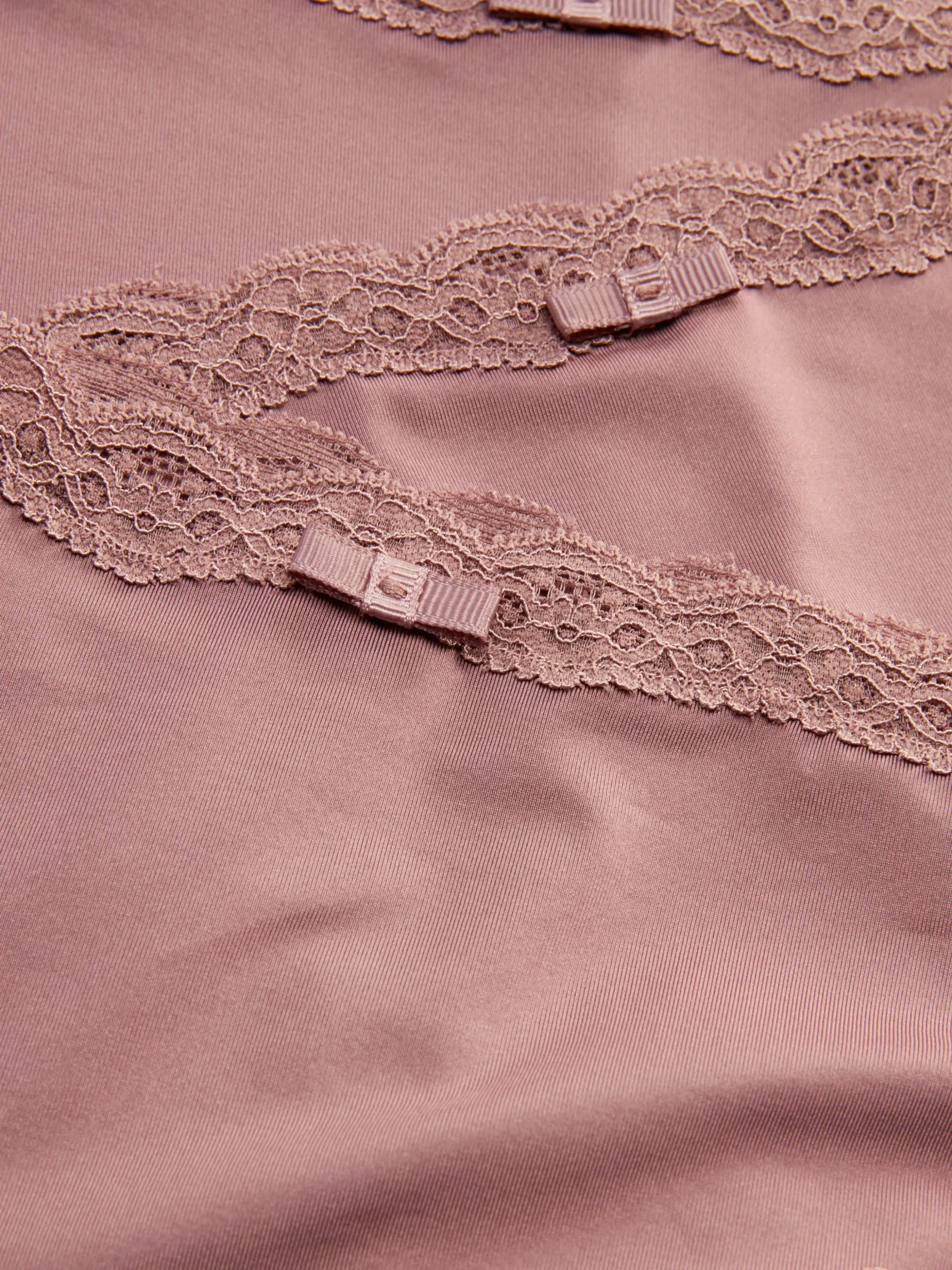 Pack 3 Cuecas Hipster Microfibra Rebordo Renda