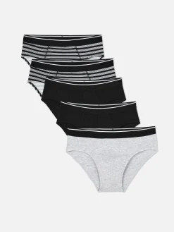 Pack 5 Cuecas Mistura Algodão