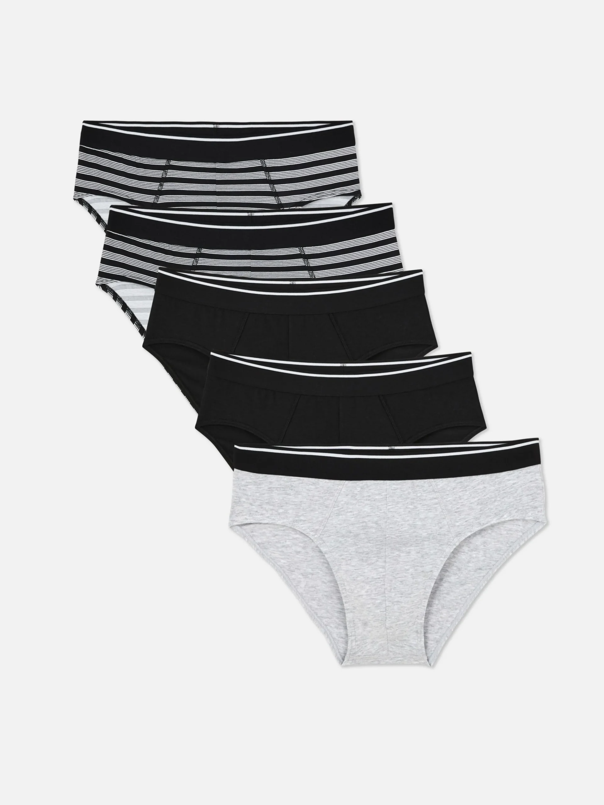 Pack 5 Cuecas Mistura Algodão