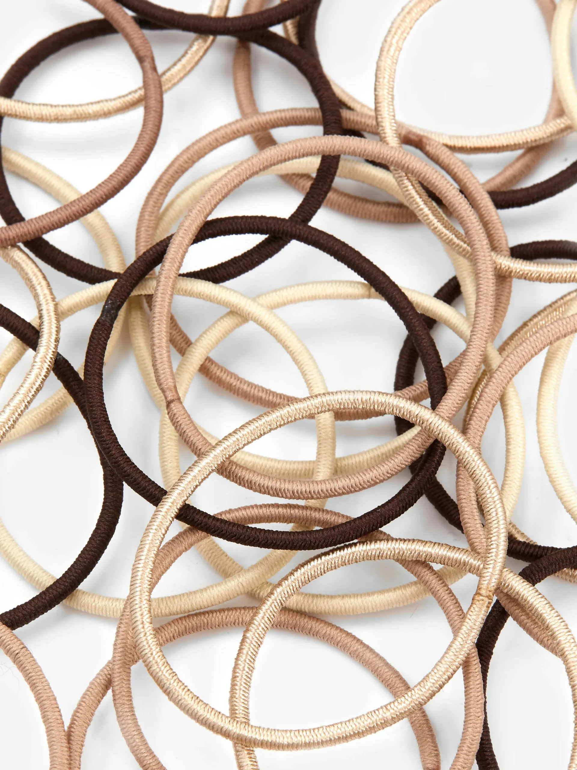 Pack 60 Elásticos Cabelo Skinny