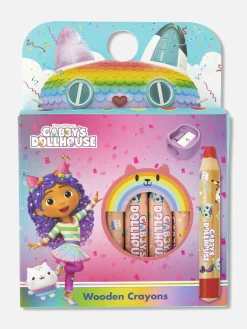 Pack 6 Lápis Cor Casa De Bonecas Da Gabby
