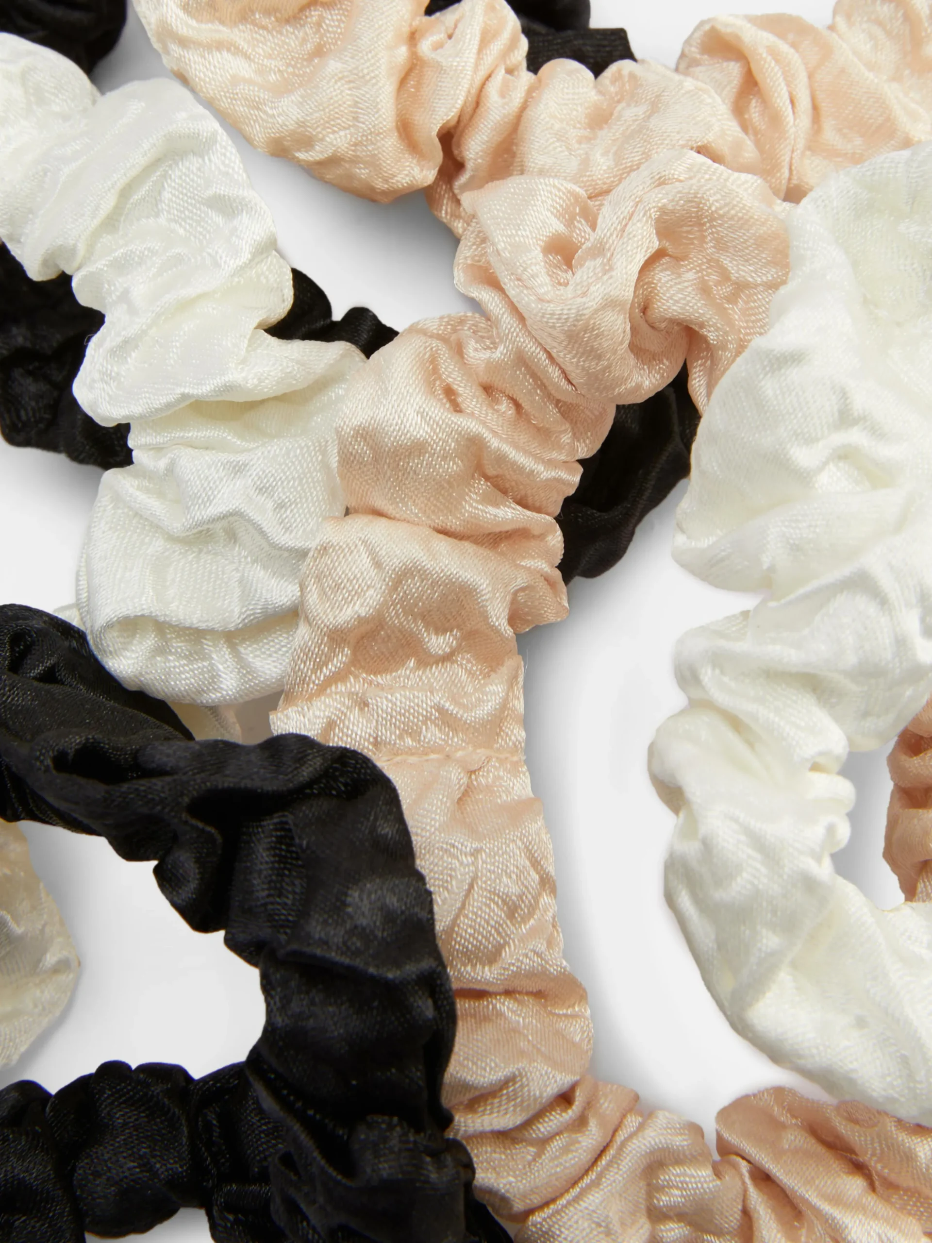 Pack 6 Micro Elásticos Cabelo Texturados