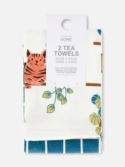 Pack 2 Panos Cozinha Estampados