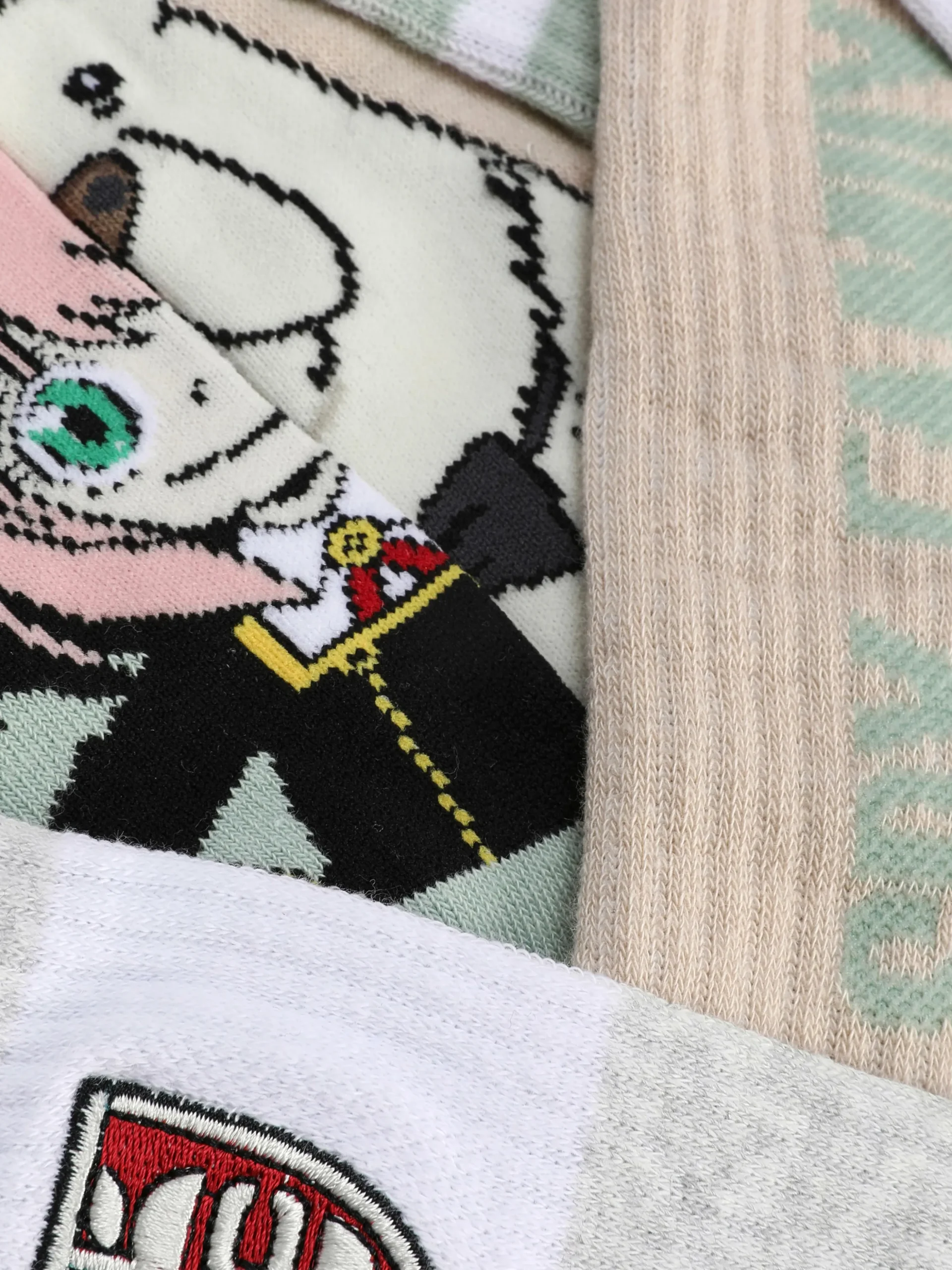 Pack 3 Pares Meias Cano Médio Spy X Family