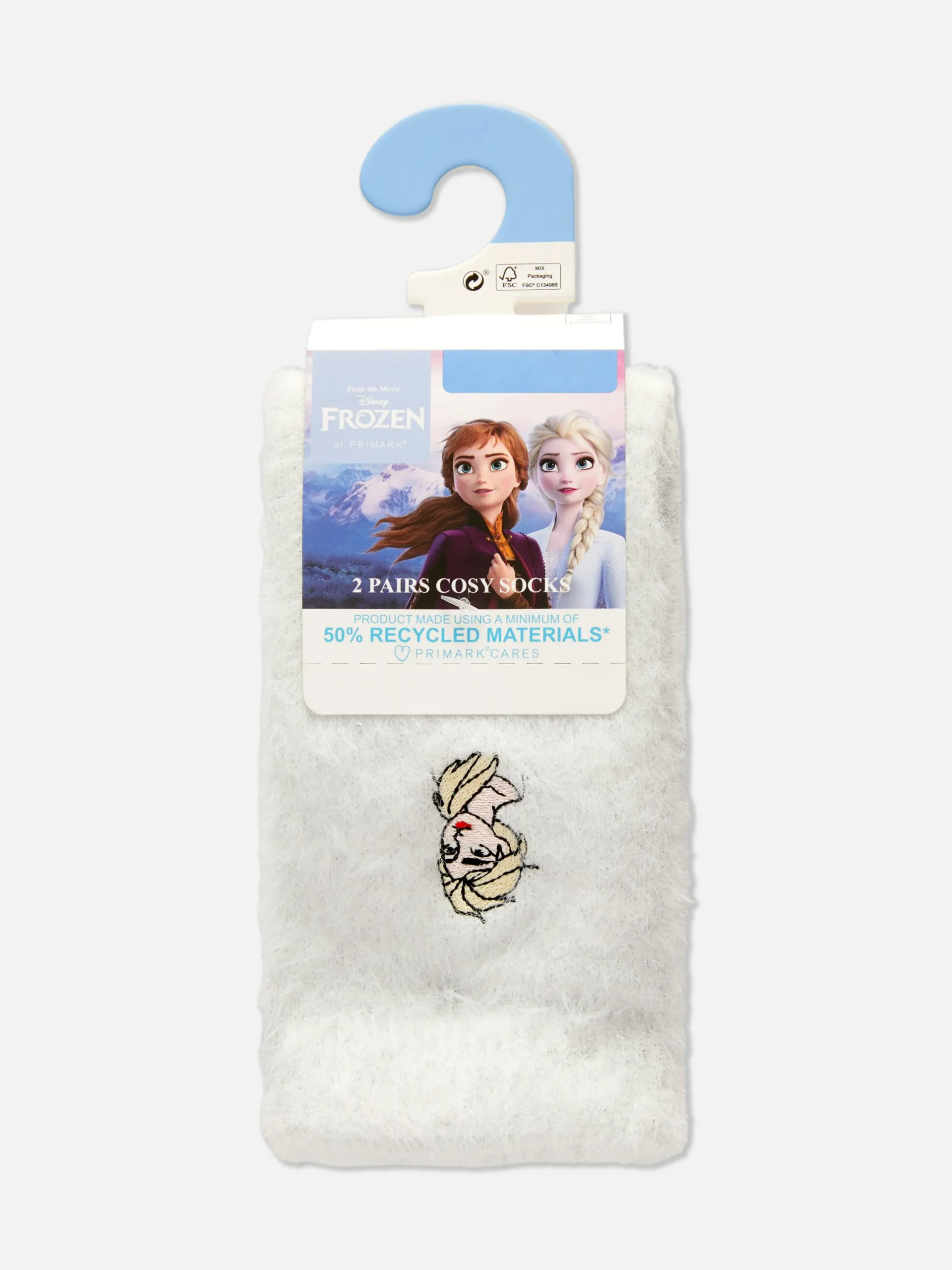 Pack 2 Pares Meias Confortáveis Disney Frozen