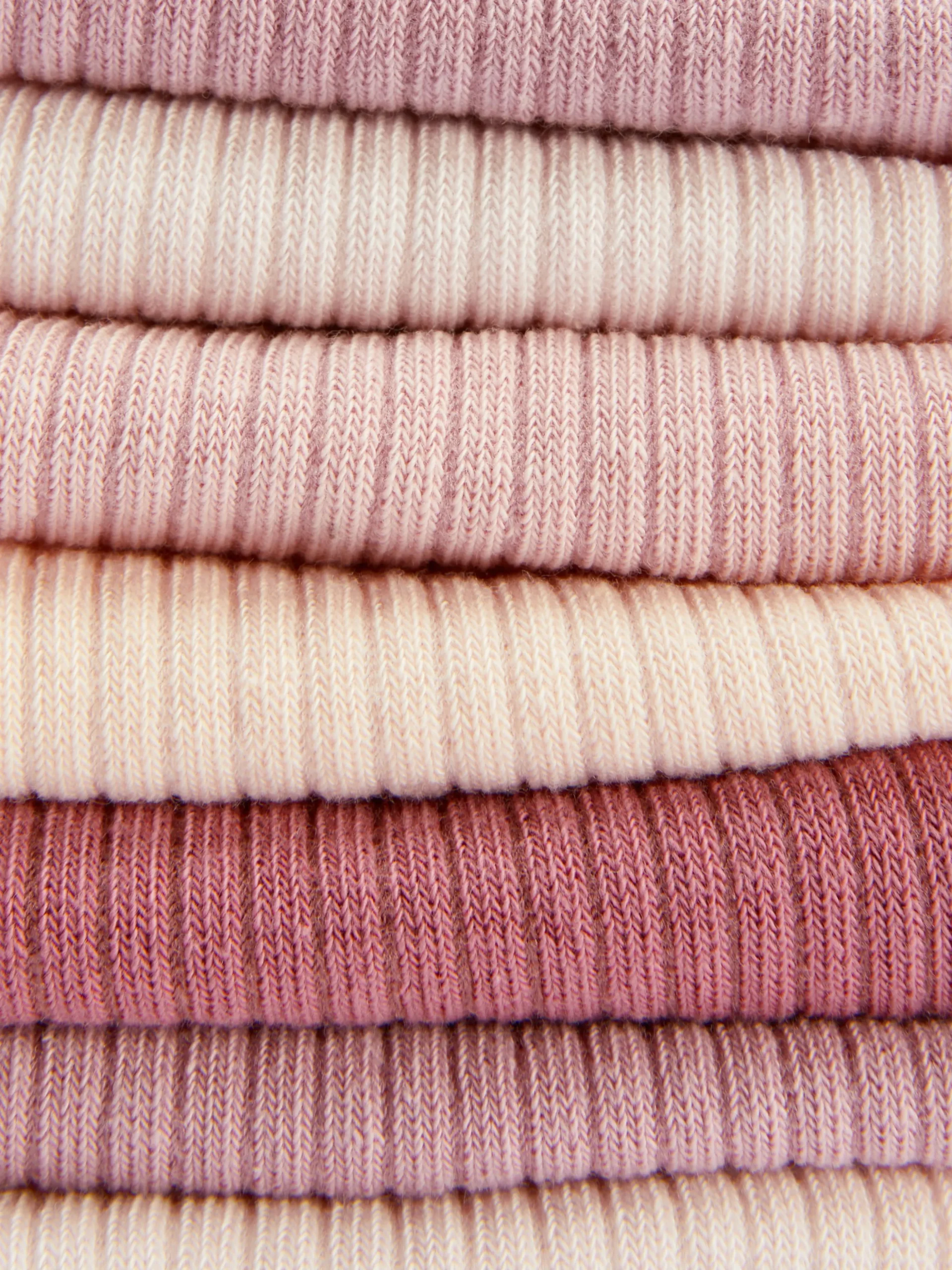 Pack 7 Pares Meias Desporto Caneladas