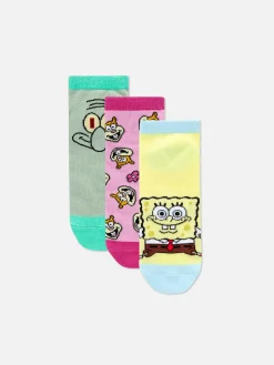 Pack 3 Pares Meias Desporto SpongeBob SquarePants