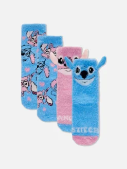 Pack 2 Pares Meias Disney Stitch & Angel