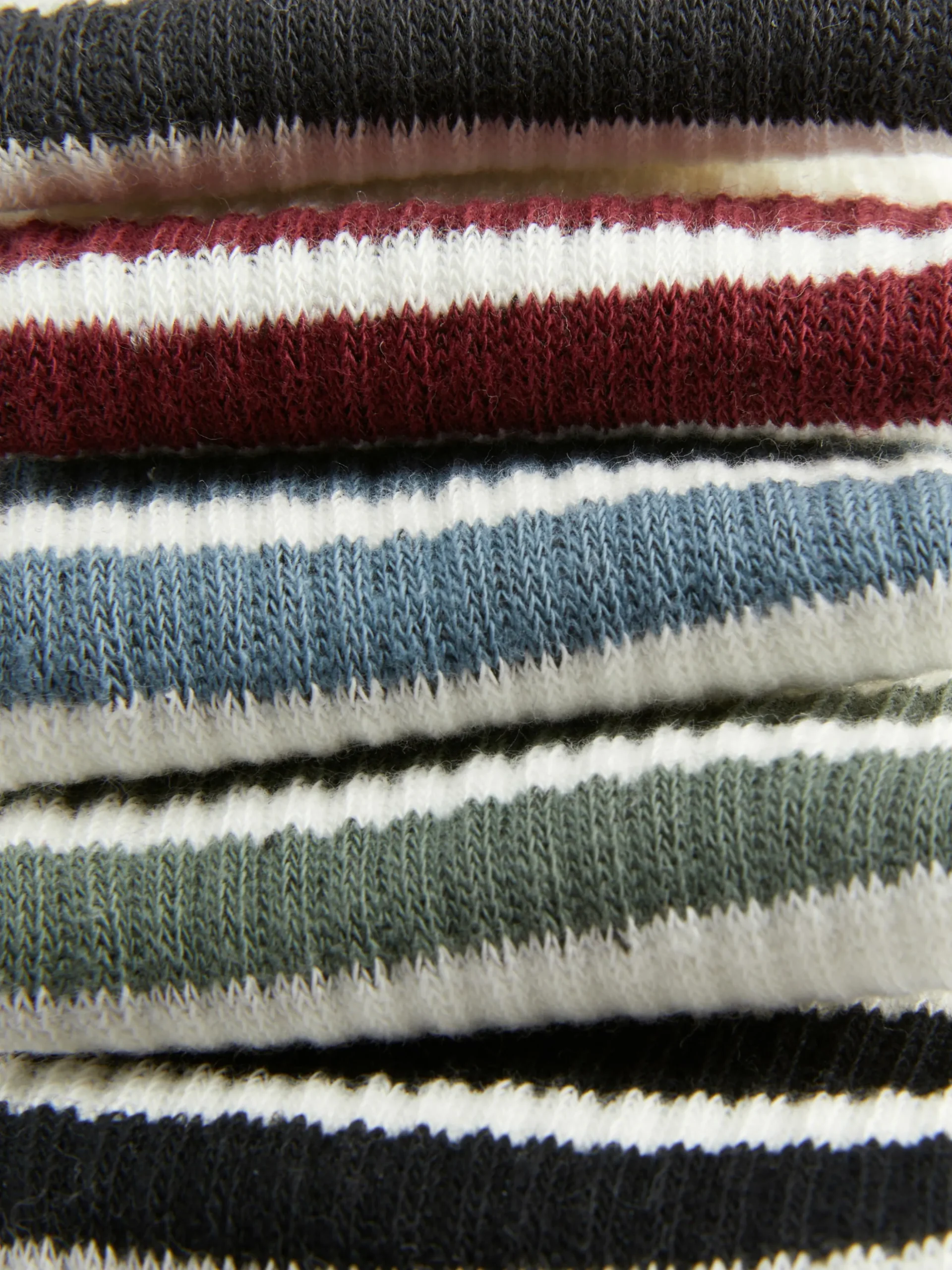 Pack 5 Pares Soquetes Desporto Riscas