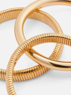 Pack 3 Pulseiras Texturadas Rita Ora