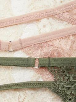 Pack 3 Tangas Fio Dental Renda