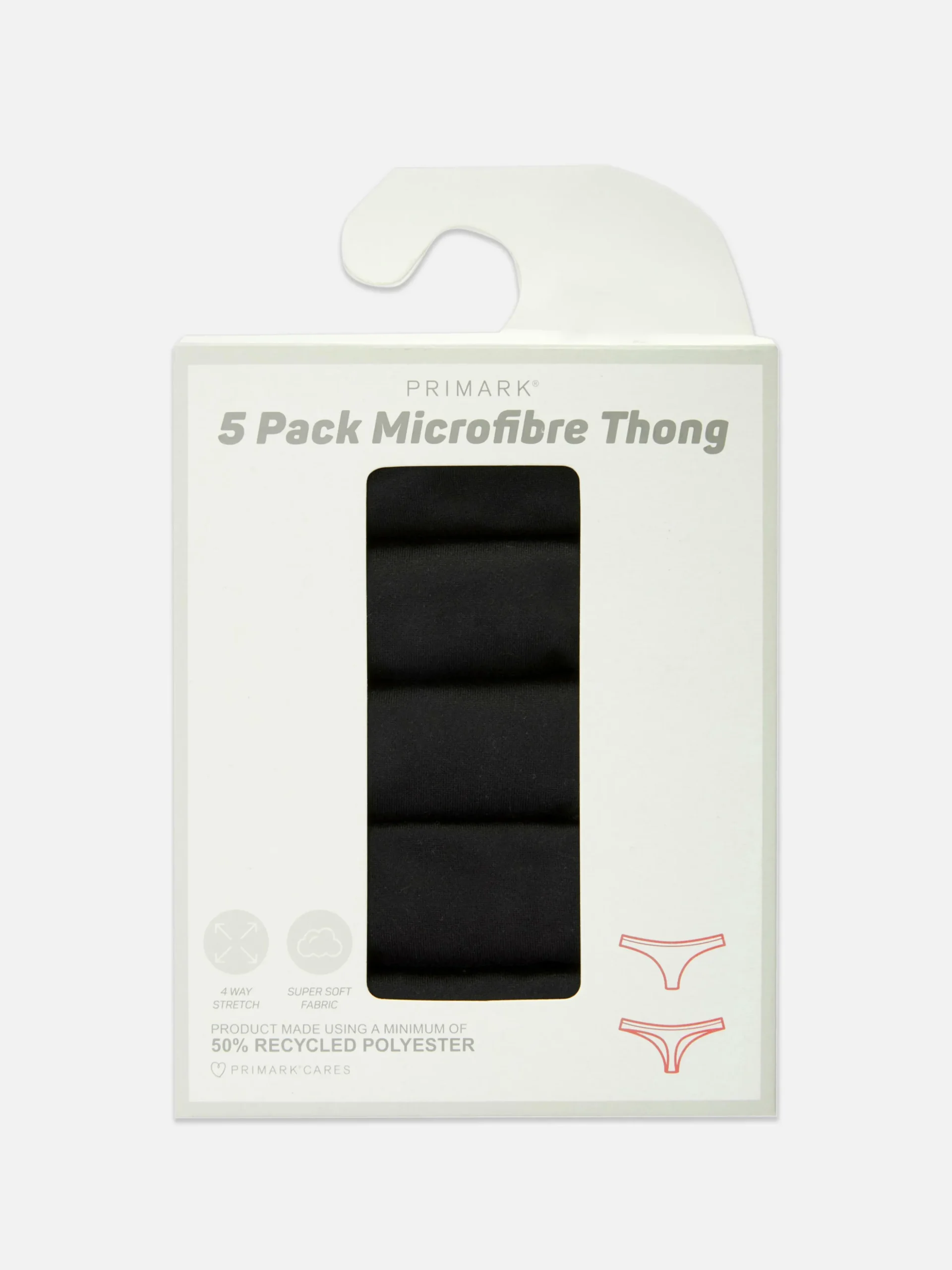 Pack 5 Tangas Microfibra