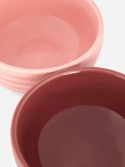 Pack 2 Tigelas Estriadas