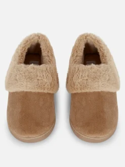 Pantufas Mocassim Forro Imitação Pelo