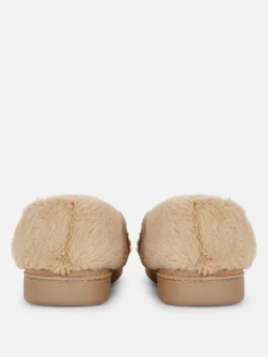 Pantufas Mocassim Forro Imitação Pelo