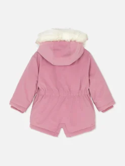 Parka Imitação Pelo