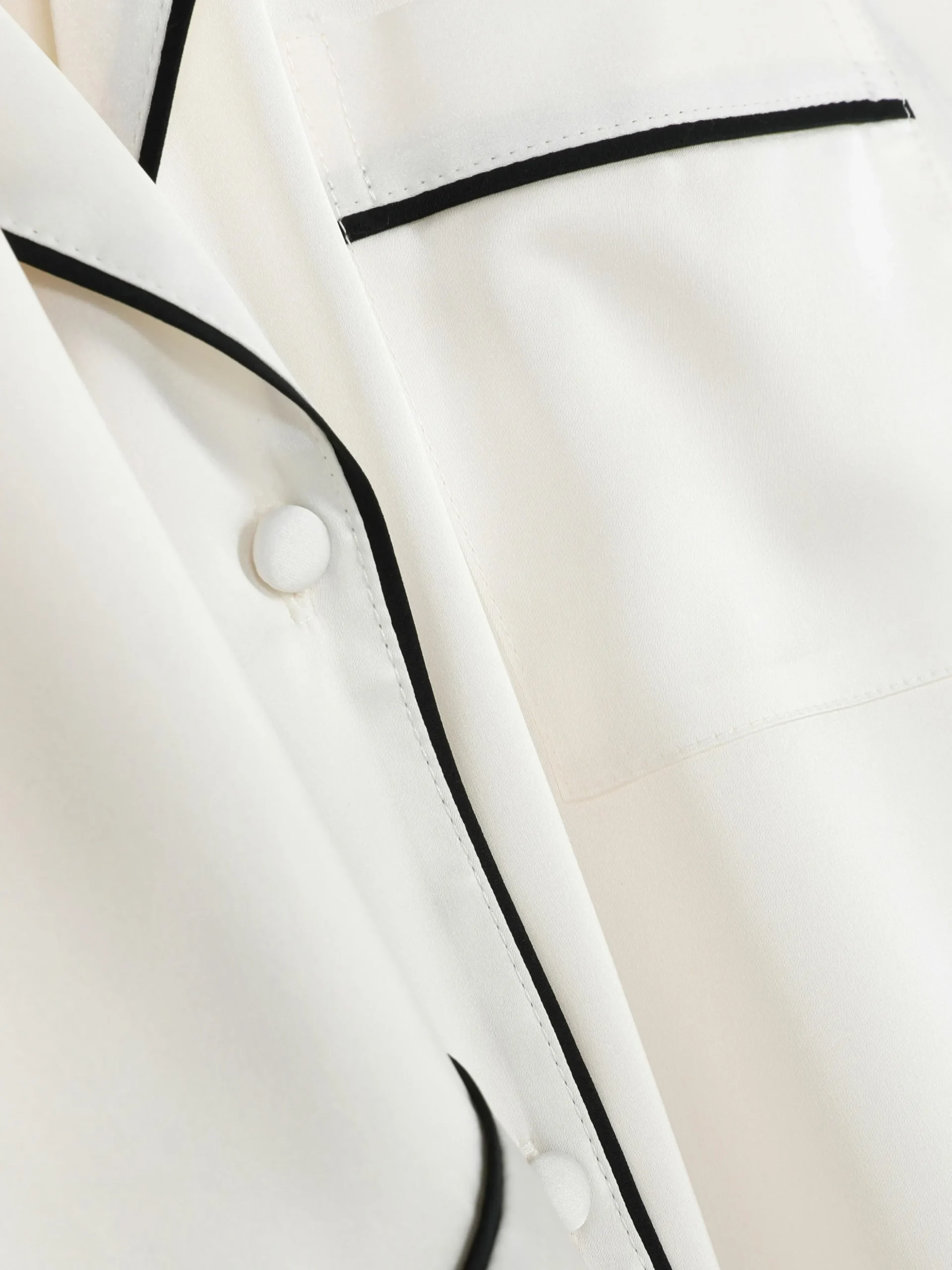 Pijama Camisa Manga Comprida Cetim