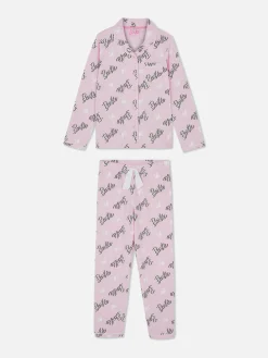 Pijama Camisa Manga Comprida Barbie