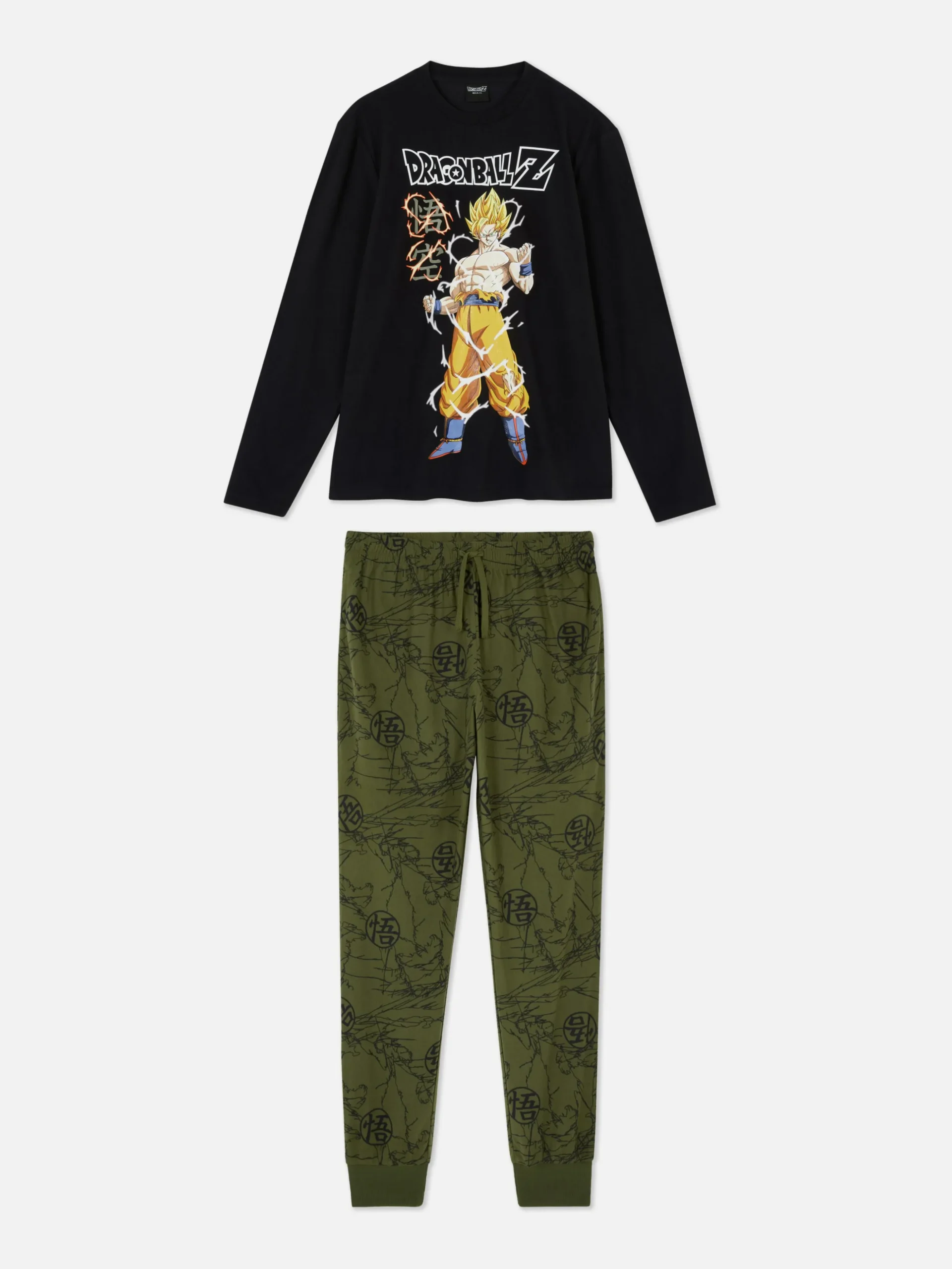 Pijama Dragon Ball Z Super Saiyan Goku