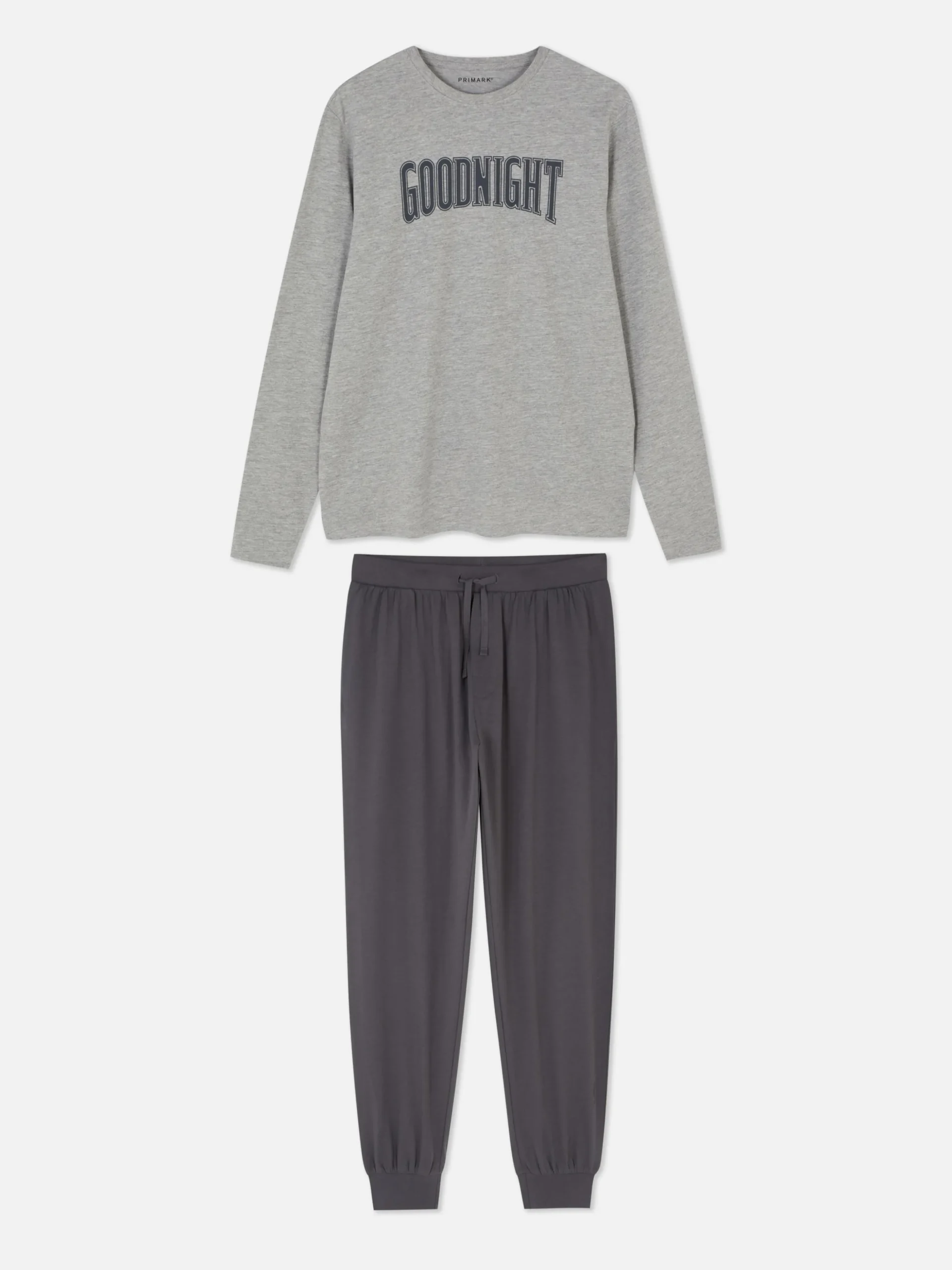 Pijama Malha Estampado Goodnight