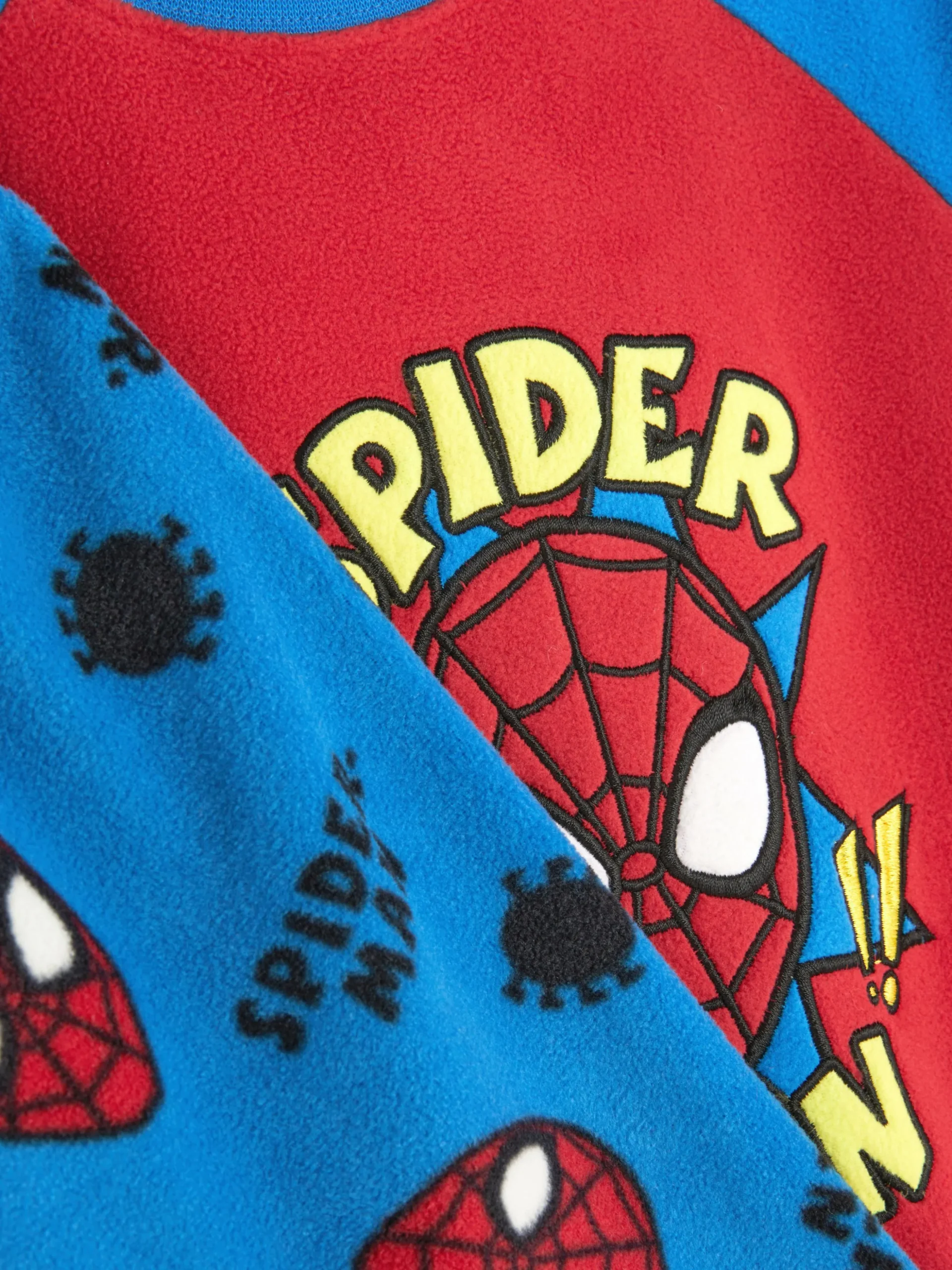 Pijama Malha Polar Marvel Homem-Aranha