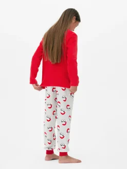 Pijama Malha Polar Preguiça Natal