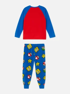 Pijama Malha Polar Super Mario