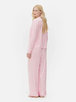 Pijama Manga Comprida Cetim