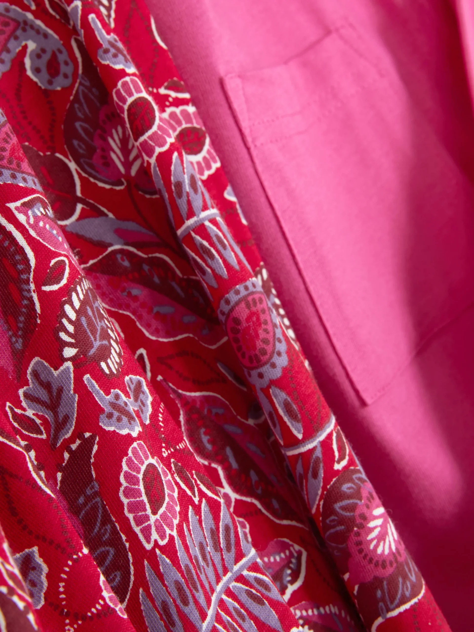 Pijama Manga Comprida Com Bolso