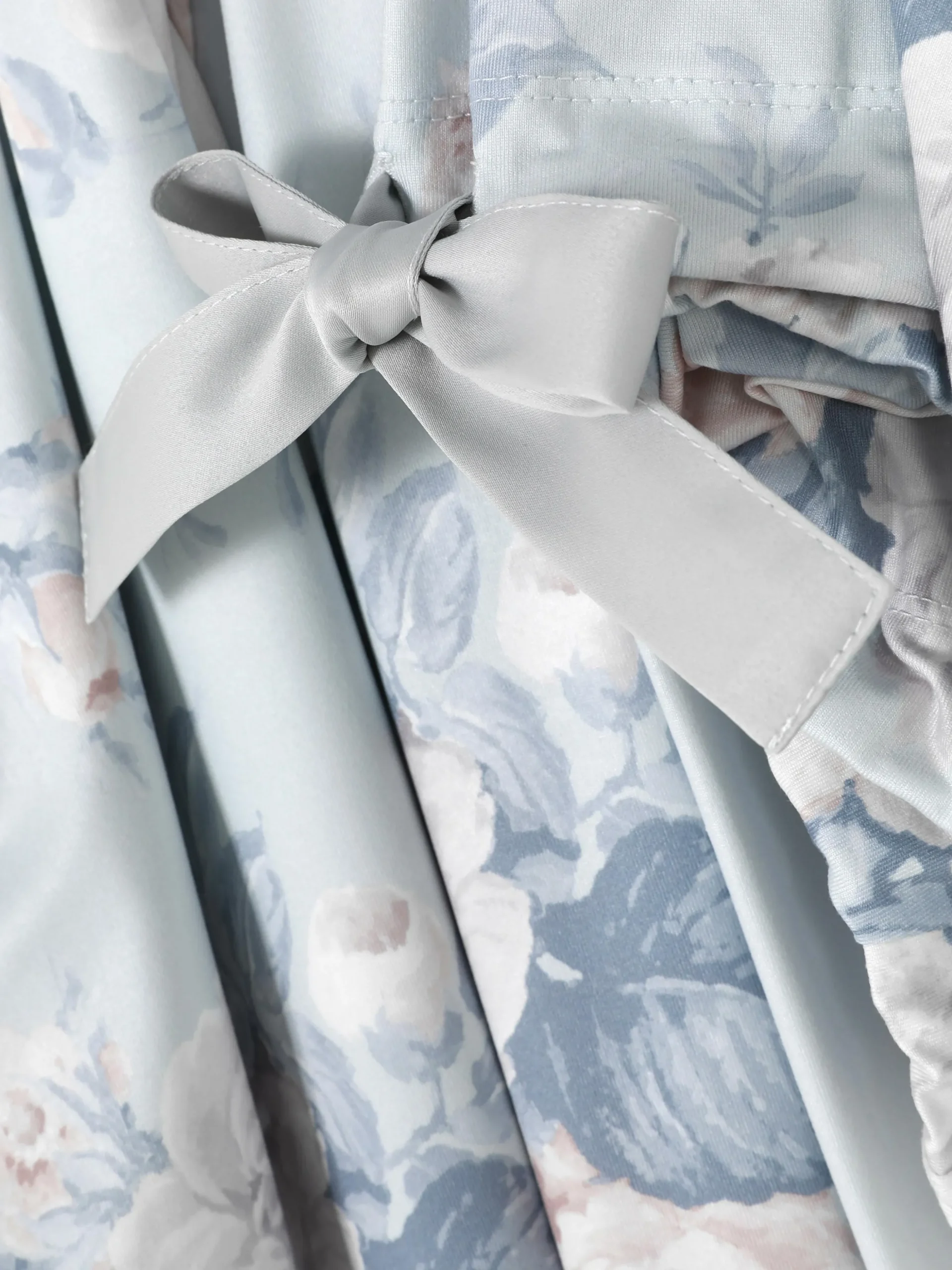 Pijama Manga Comprida Detalhe Laço