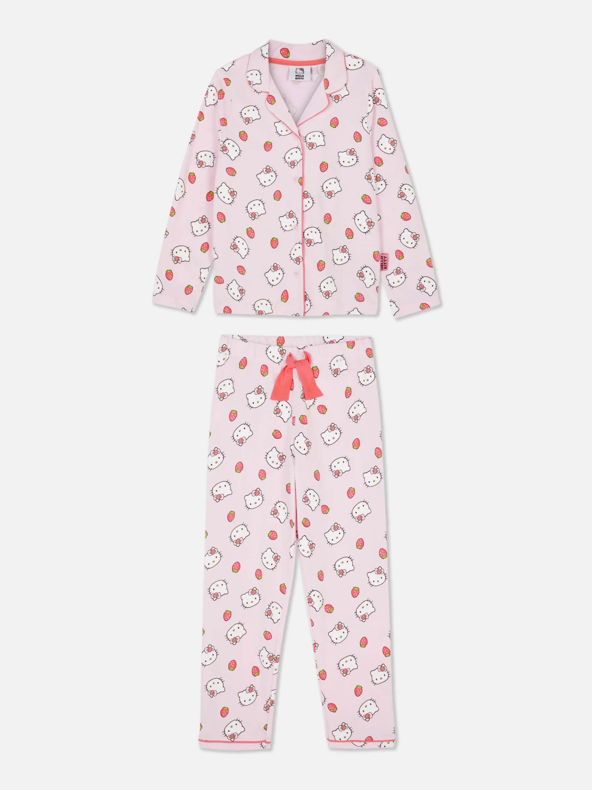 Pijama Manga Comprida Hello Kitty