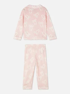 Pijama Manga Comprida Laço