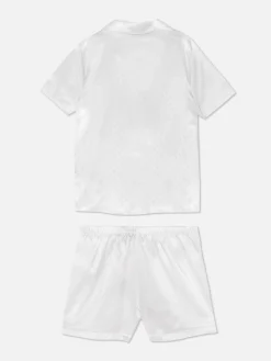 Pijama Manga Curta Cetim