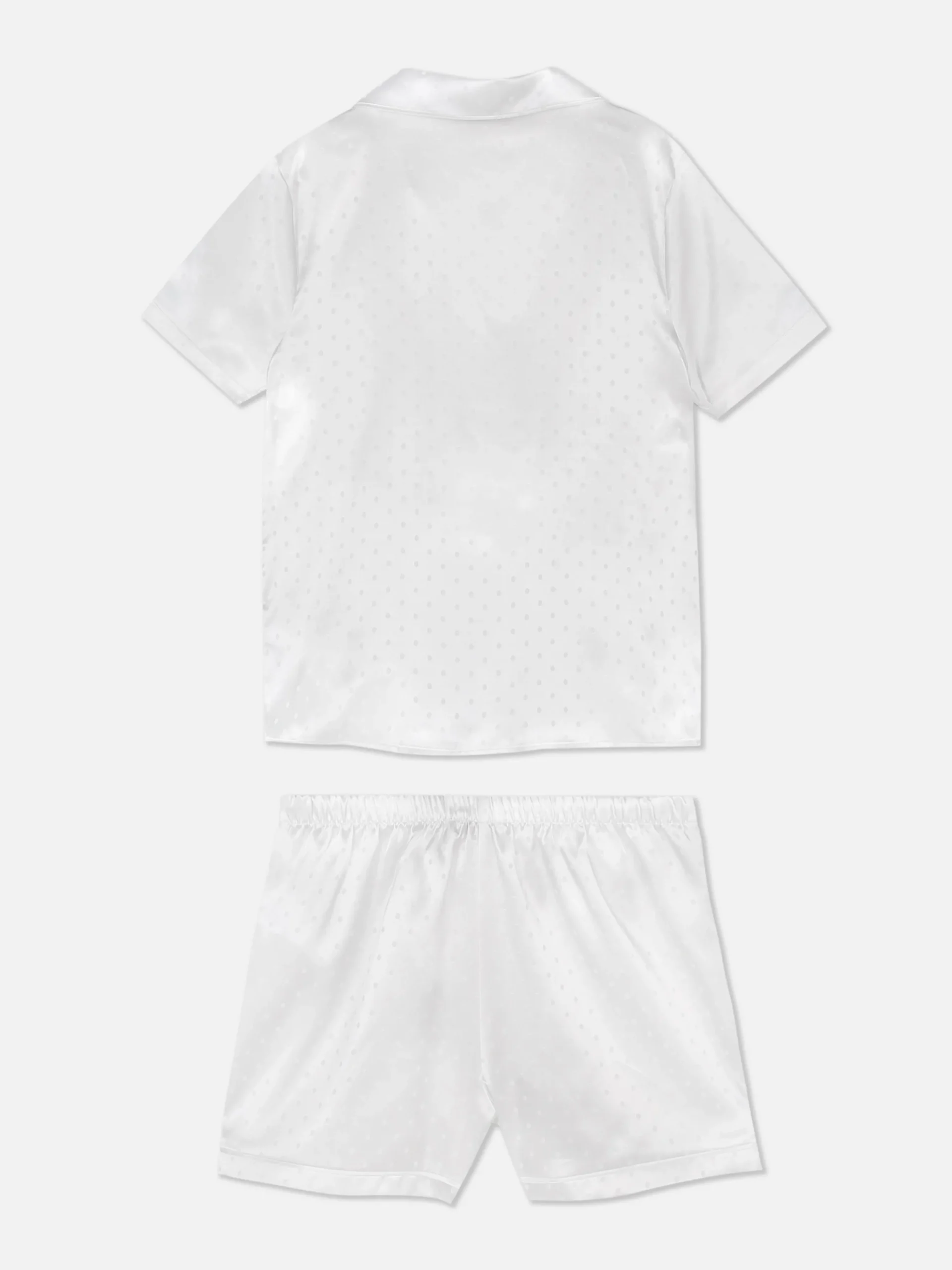 Pijama Manga Curta Cetim