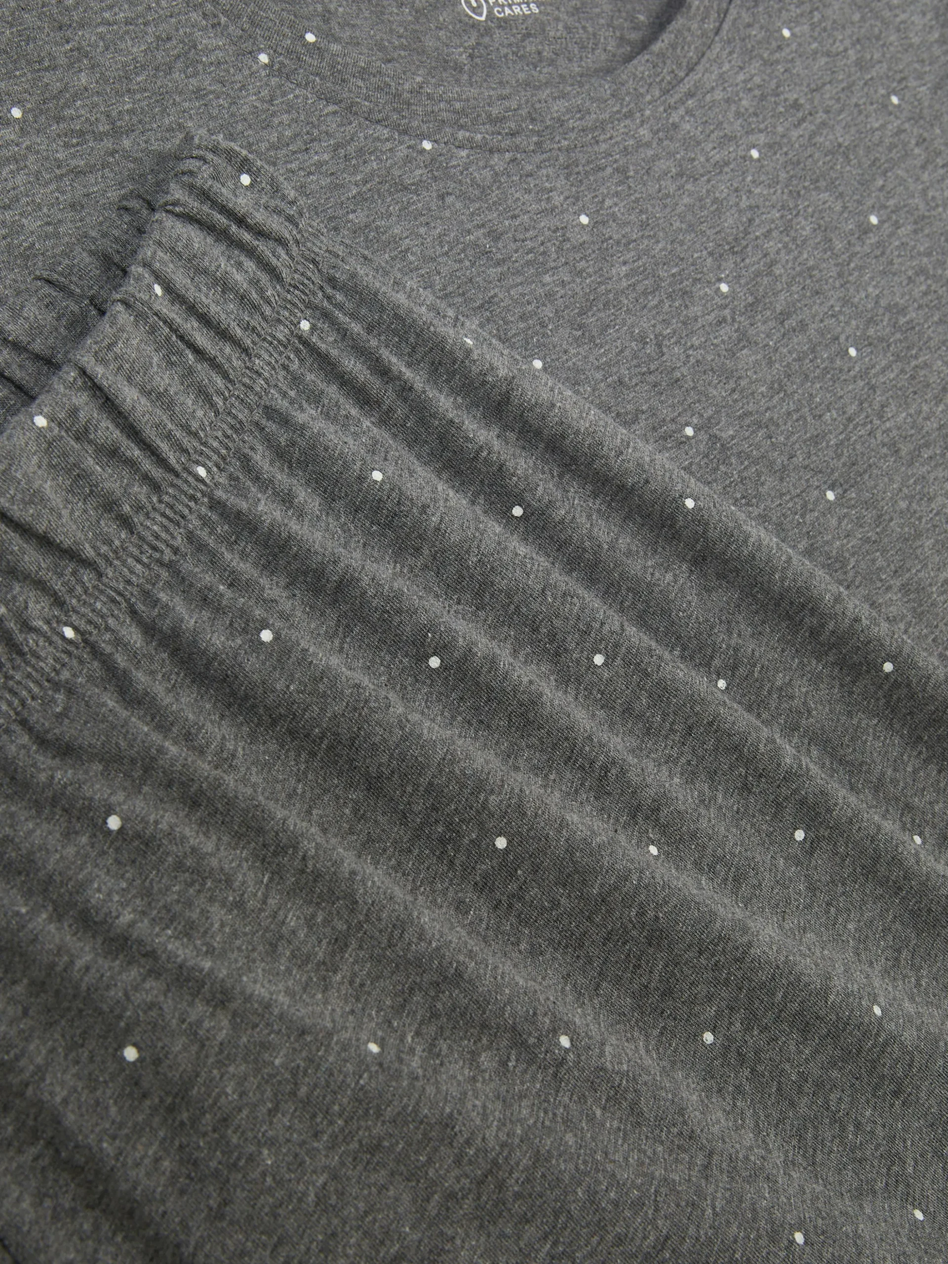 Pijama Manga Curta Malha Estampado