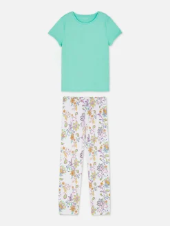 Pijama Manga Curta Padrão