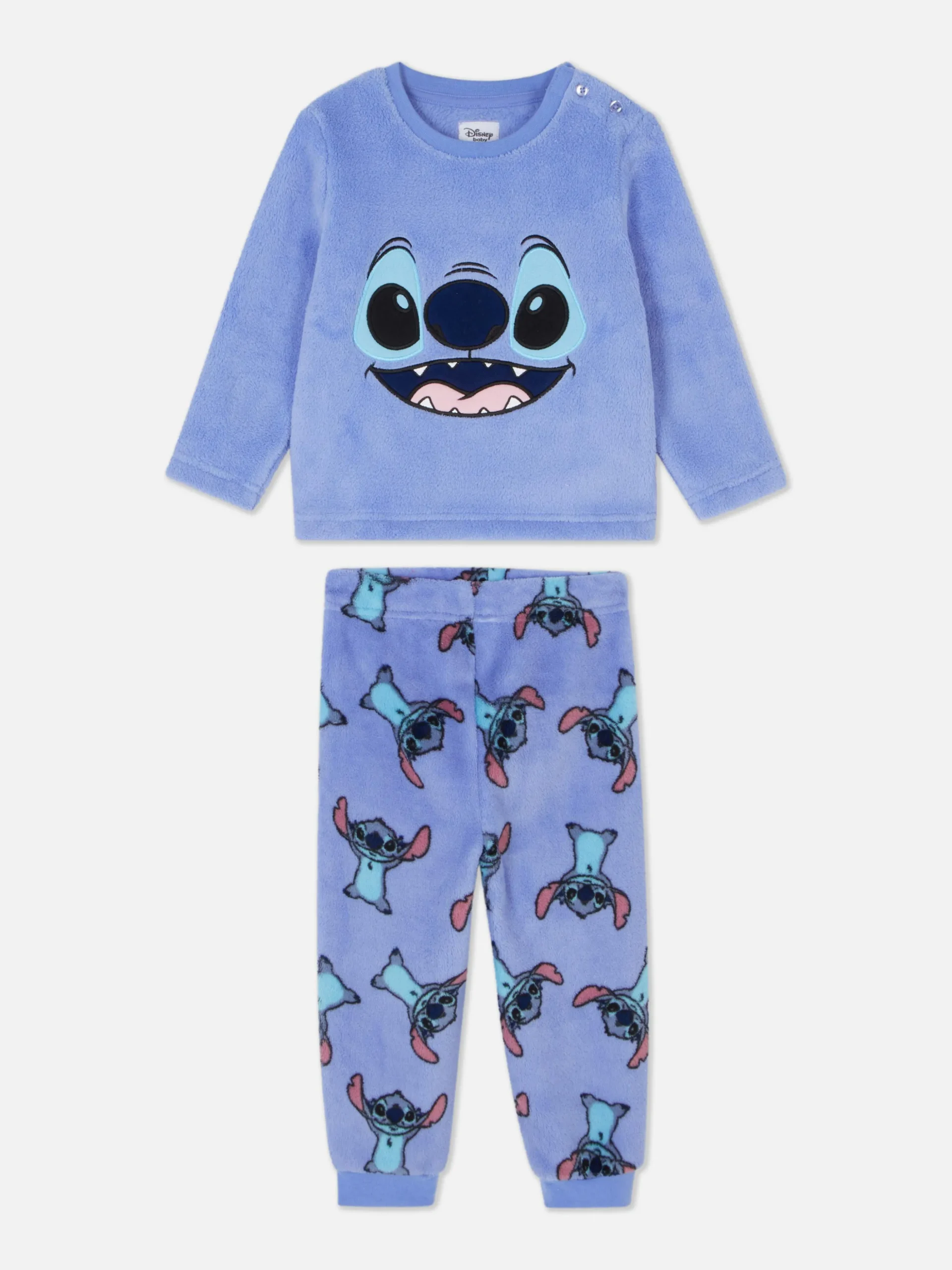 Pijama Toque Suave Disney Stitch