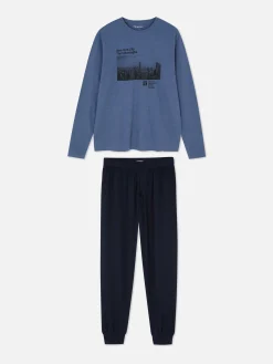 Pijama T-shirt/calças Places Of The World