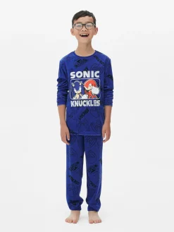 Pijama T-shirt/calças Sonic The Hedgehog
