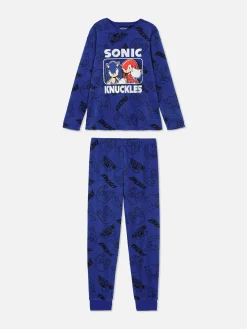 Pijama T-shirt/calças Sonic The Hedgehog